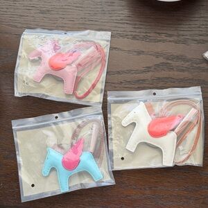 Colorful Unicorn Kids Bag Charms